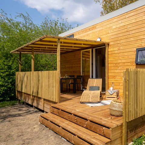 BUNGALOW 4 personen - Tiny House 2 slaapkamers