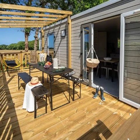 MOBILHOME 4 personnes - Cabane Privilège 2 chambres 2 salles de bain