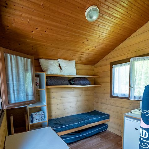 CHALET 4 people - Wooden Ecolodge (without sanitary facilities)