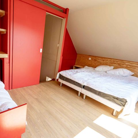 Landhuis 5 personen - Meerzicht 32m² (2 slaapkamers) + open terras