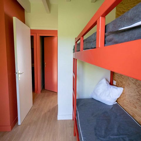 Landhuis 5 personen - Meerzicht 32m² (2 slaapkamers) + open terras