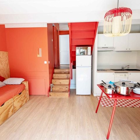 Landhuis 5 personen - Meerzicht 32m² (2 slaapkamers) + open terras