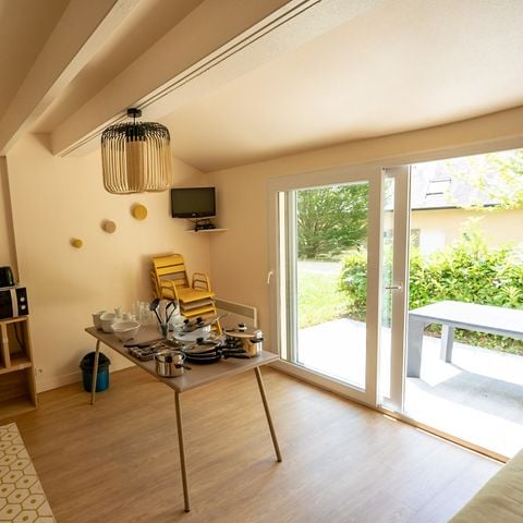 Landhuis 4 personen - Meerzicht 32m² (1 slaapkamer) + open terras