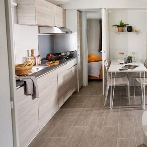 MOBILHOME 6 personas - Confort 35m² (3 habitaciones) + vista al lago