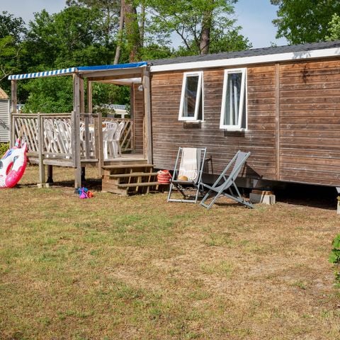 Stacaravan 6 personen - Mobile-home | Comfort | 3 Slaapkamers | 6 Pers. | Single terras | Air-con.