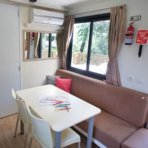 MOBILHOME 6 personnes - Comfort XL | 2 Ch. | 4/6 Pers. | Terrasse surélevée | Clim.