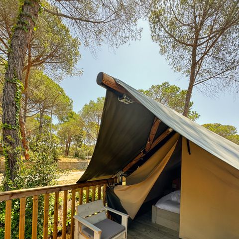 TENTE TOILE ET BOIS 2 personnes - Glamping 4