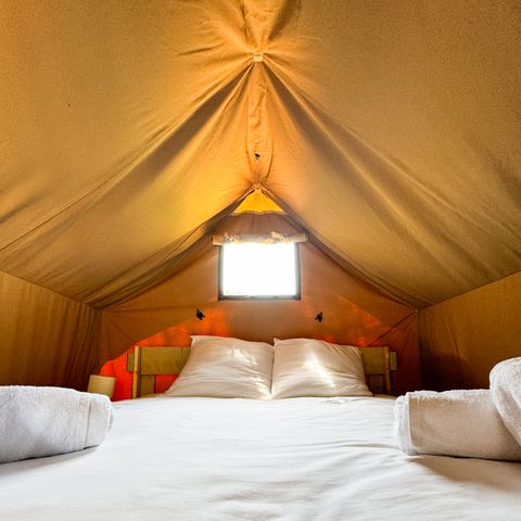 TIENDA DE LONA Y MADERA 2 personas - Glamping Up!