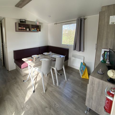 MOBILHOME 4 personas - SUPER MERCURE - vista de la campiña de Haute-Saône