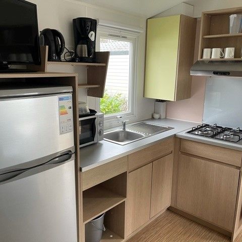 Mobilheim 6 Personen - Komfort 28m² - 3 Zimmer - Große Terrasse - TV