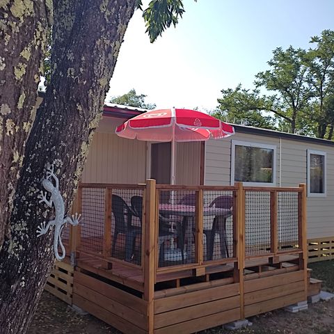 CASA MOBILE 4 persone - Mobil-Home Prestige "Lys - Orchidée" 2 camere da letto Aria condizionata