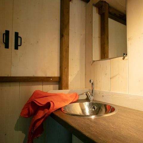 Chalet 5 personen - Confort Sarlat - 2 slaapkamers - terras niet overdekt