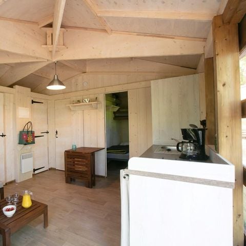 Chalet 5 personen - Confort Sarlat - 2 slaapkamers - terras niet overdekt