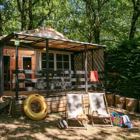 CHALET 5 Personen - Cabane Etoilée - ohne Sanitäranlagen, ohne Heizung - 2 Schlafzimmer