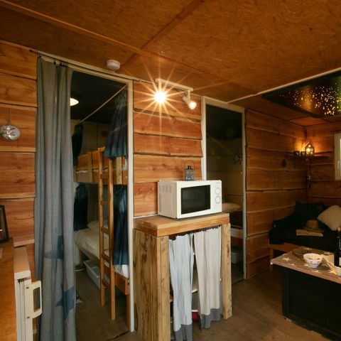 CHALET 5 Personen - Cabane Etoilée - ohne Sanitäranlagen, ohne Heizung - 2 Schlafzimmer