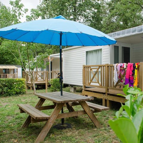 MOBILE HOME 4 people - 2 bedroom cottage (Sunday/Sunday)