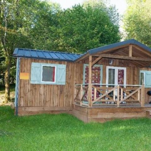 CHALET 5 personnes - Cabane du jura 5 places (2 chambres) Gamme PREMIUM climatisé