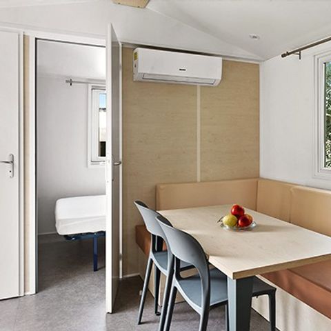 MOBILHOME 4 personas - Mobil-home | Confort | 2 Dormitorios | 4 Pers. | Terraza elevada | Aire acondicionado.