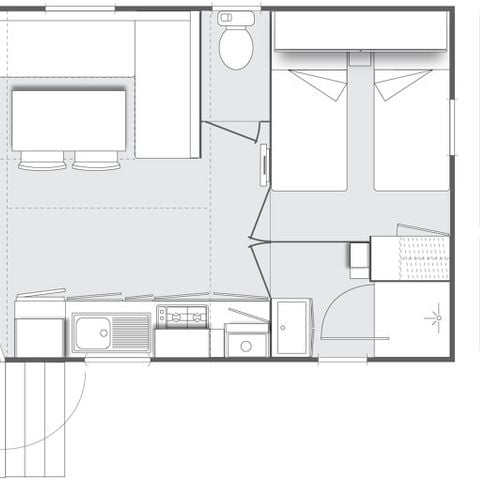 MOBILHOME 5 personnes - Mobilhome CONFORT