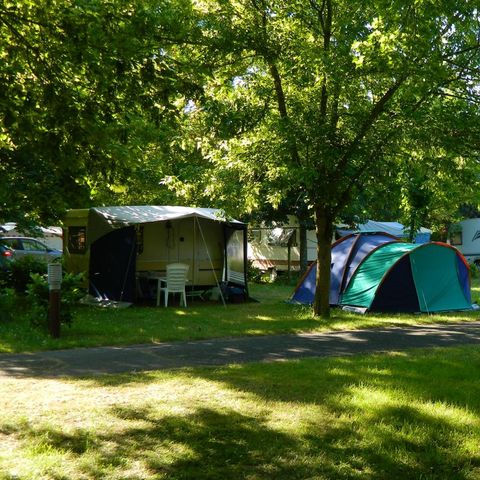 STAANPLAATS - Trekkerspakket (te voet of met de fiets / 1 tent zonder elektriciteit)