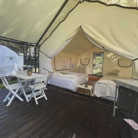 UNIEKE ACCOMMODATIE 6 personen - SAFARI TENT