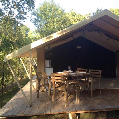 TENDA IN TELA E LEGNO 4 persone - CABANON