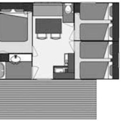 MOBILHOME 6 personnes - Mobil Home Bergerac Climatisé