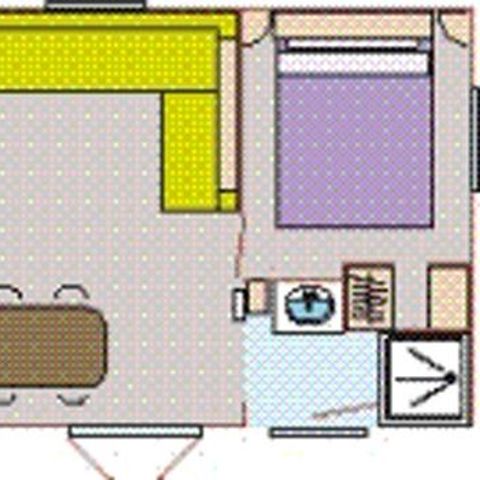 MOBILHOME 4 personas - TIPO 1