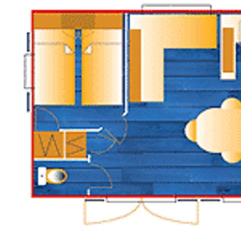 MOBILHOME 4 personas - TIPO 2