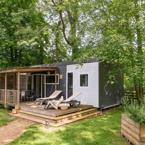 Stacaravan 5 personen - COTTAGE NEWTON 5p 2bed 2bad Clim PREMIUM