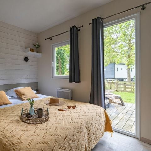 Stacaravan 5 personen - COTTAGE NEWTON 5p 2bed 2bad Clim PREMIUM