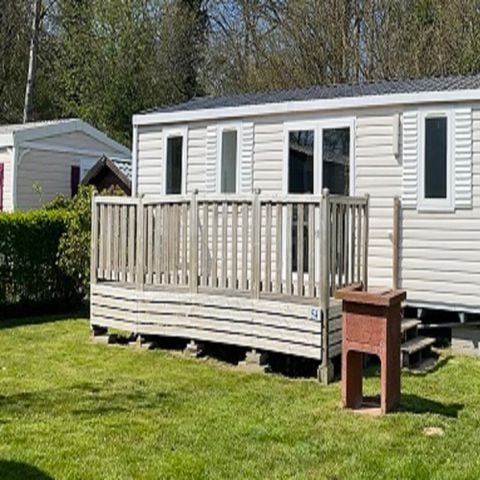 MOBILE HOME 6 people - Comfort 33 m² including terrace 3 bedrooms + TV