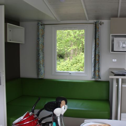 MOBILE HOME 6 people - Comfort 33 m² including terrace 3 bedrooms + TV