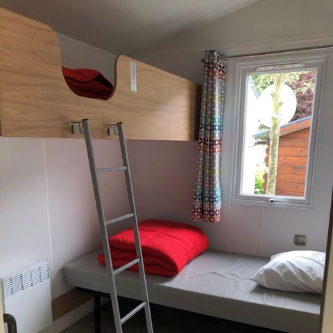 MOBILE HOME 4 people - Comfort 27m² PMR 2 bedrooms including terrace + TV