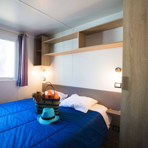 STACARAVAN 6 personen - Resasol - 3 slaapkamers - Plancha inbegrepen