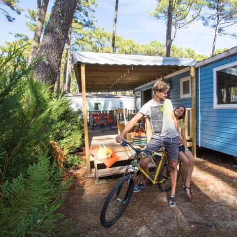 STACARAVAN 6 personen - Resasol - 3 slaapkamers - Plancha inbegrepen