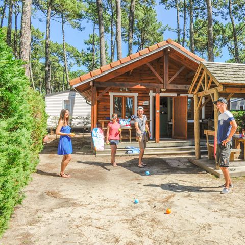 CHALET 5 personnes - BOIS - 2 chambres