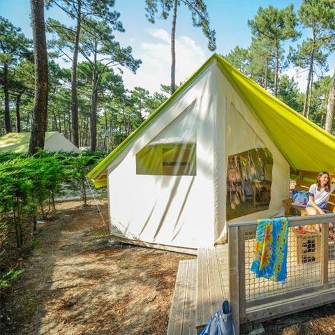 TENDA DA CAMPEGGIO 4 persone - ECO - 2 camere (senza servizi igienici)