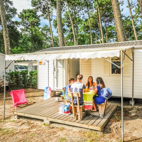 STACARAVAN 4 personen - ECO - 2 kamers (zonder sanitair)