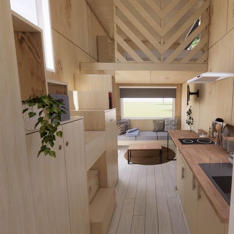 AUßERGEWÖHNLICHE UNTERKUNFT 4 Personen - Tiny House