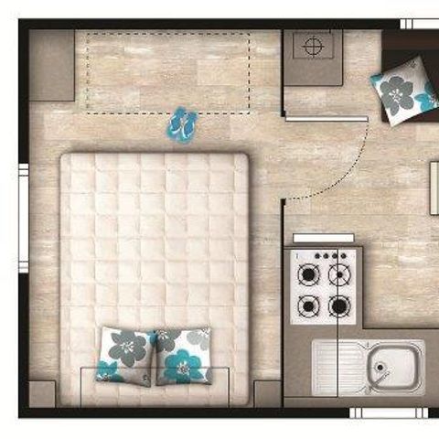 MOBILHOME 4 personas - Mobil home 21m² (21m²)