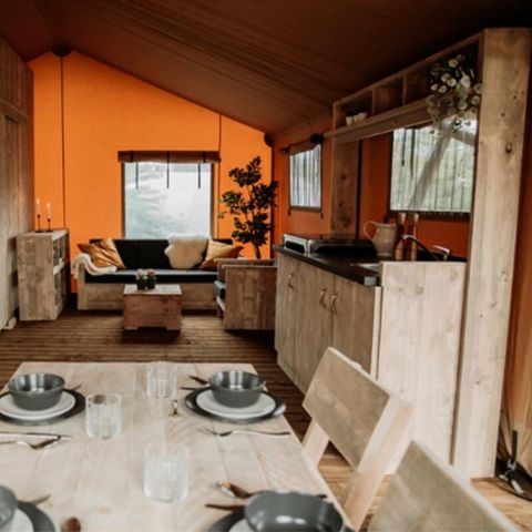 BUNGALOWTENT 5 personen - Lodge 3 kamers 5 personen