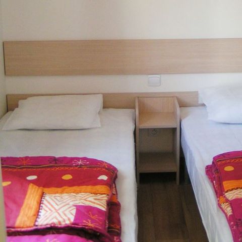 Stacaravan 4 personen - 2 slaapkamers CONFORT PLUS