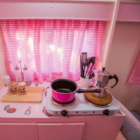 CARAVAN 5 people - Rosa Colorete without sanitary facilities