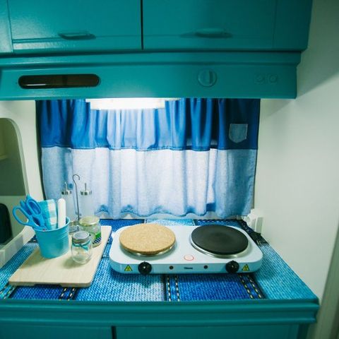 CARAVAN 5 people - Azul Denim, without sanitary facilities