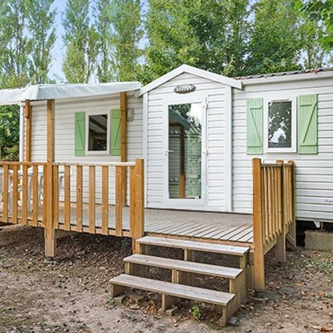 MOBILHOME 6 personnes - Mobil-home | Classic XL | 2 Ch. | 4/6 Pers. | Terrasse surélevée | Clim.