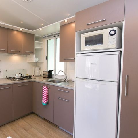 MOBILHOME 6 personnes - Classic | 3 Ch. | 4/6 Pers. | Terrasse Couverte | Clim.