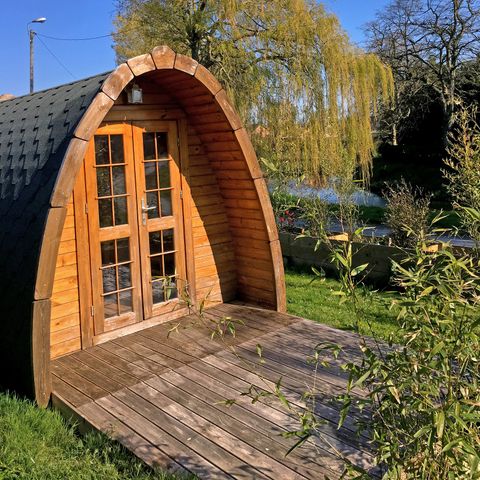 CHALET 2 personnes - CABANE EN BOIS sans sanitaires