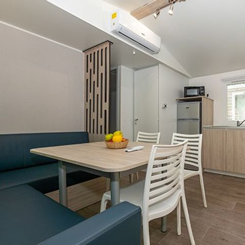 STACARAVAN 6 personen - Comfort | 3 slaapkamers | 6 pers | Klein terras | Airconditioning | TV