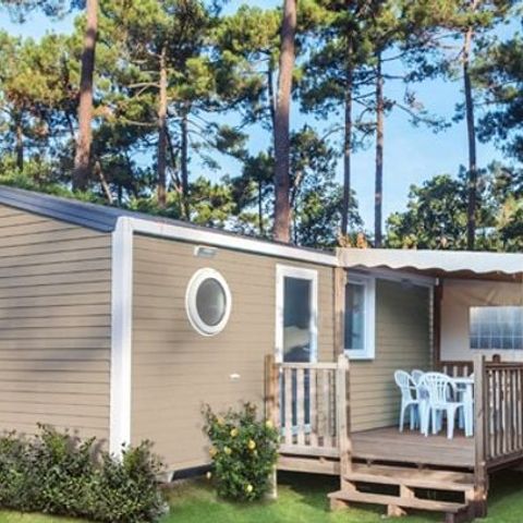 MOBILHOME 4 personnes - Mobil-home | Comfort | 2 Ch. | 4 Pers. | Terrasse simple | Clim. | TV